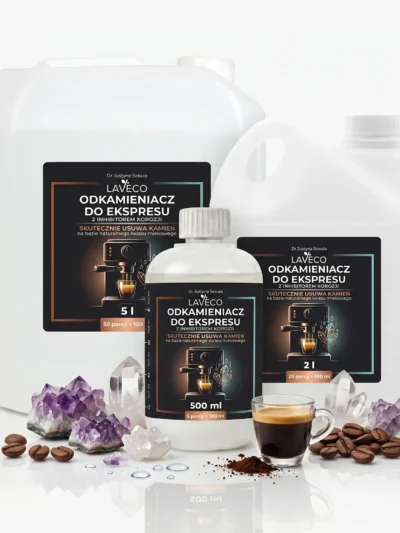 Naturalny odkamieniacz do ekspresu